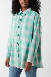 Combed Check Shirt
