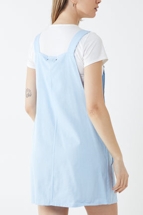 Pinafore Three Pocket Dress