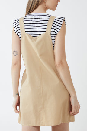 Pinafore Three Pocket Dress