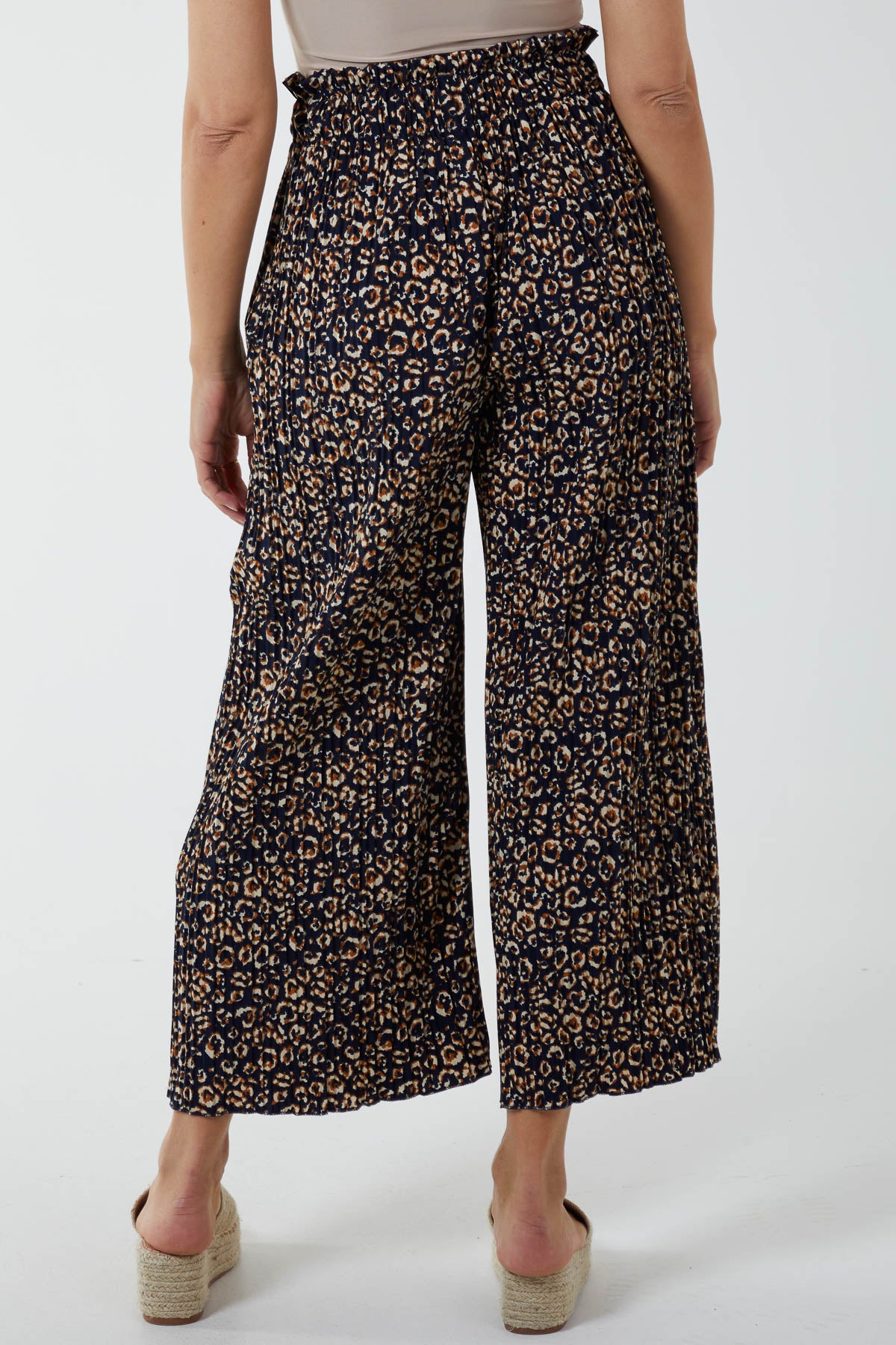 Animal Pleated Trousers