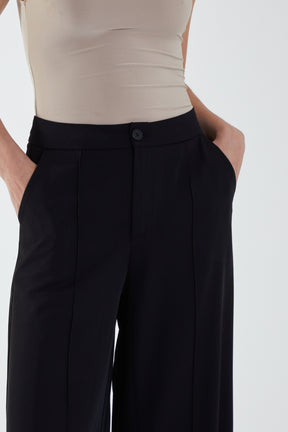 Wide Leg Palazzo Trousers