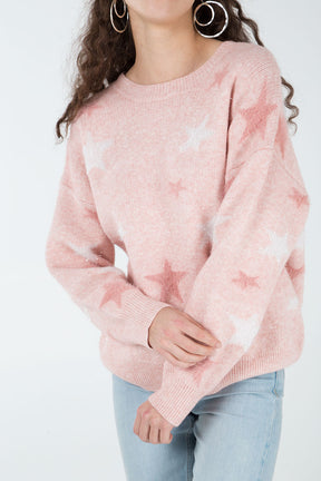 Star Print Jumper