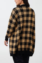 Shepherd Check Cardigan