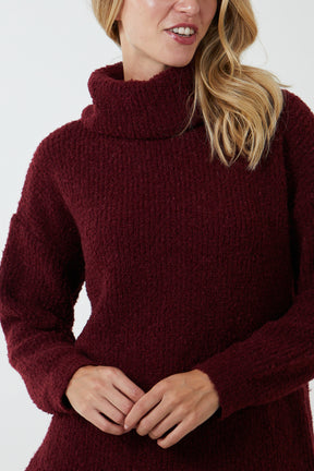 Cosy Roll Neck Knit Jumper
