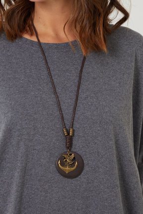 Oversized Necklace Top