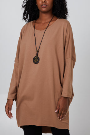 Oversized Necklace Top