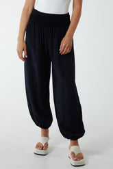 Elephant Print Harem Pants